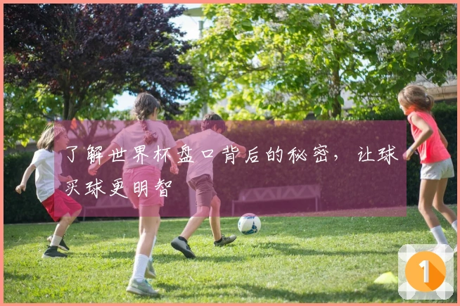 了解世界杯盘口背后的秘密，让球买球更明智